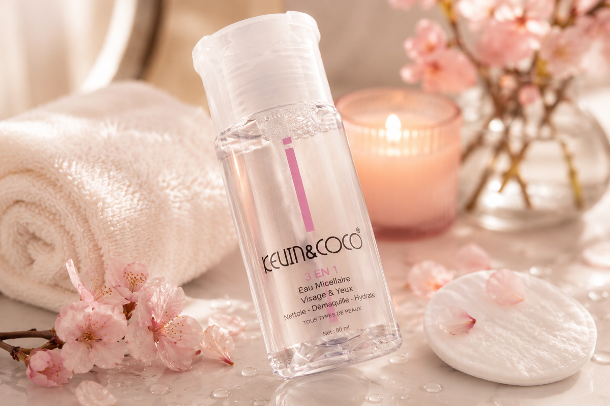 Eau micellaire démaquillante 3 en 1