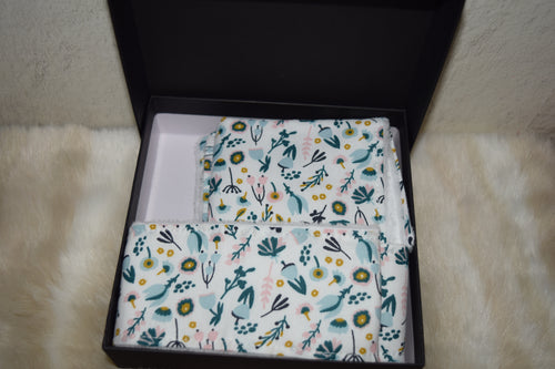 Box Beauté Naturelle – Bandeau, Lingettes Démaquillantes & Serviette