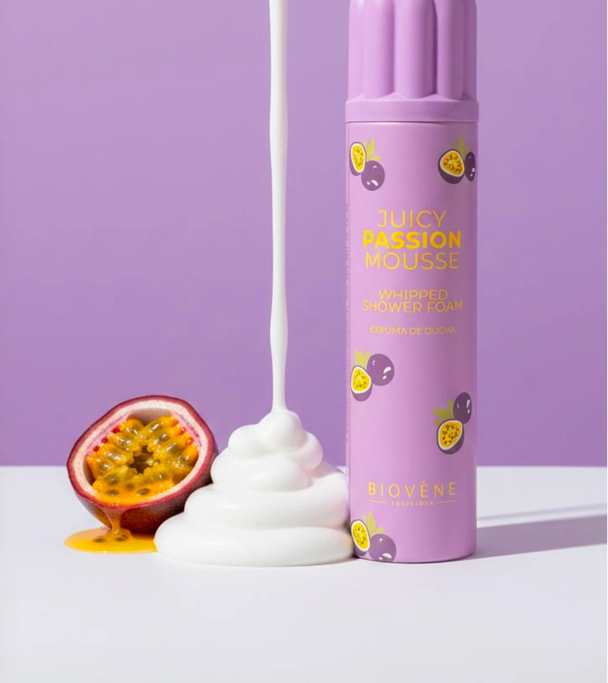 Mousse de Douche Juicy Passion 250ml - Biovene Barcelona