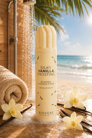 Mousse de Douche Silky Vanilla Frosting 250ml - Biovene Barcelona